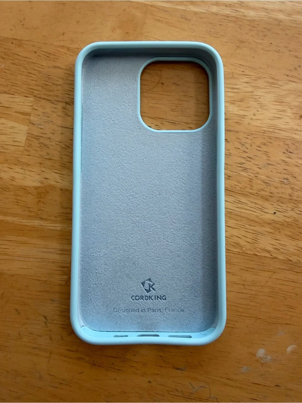 CordKing Blue Silicone iPhone Case - 13 Pro plus free magnetic car mount plate
